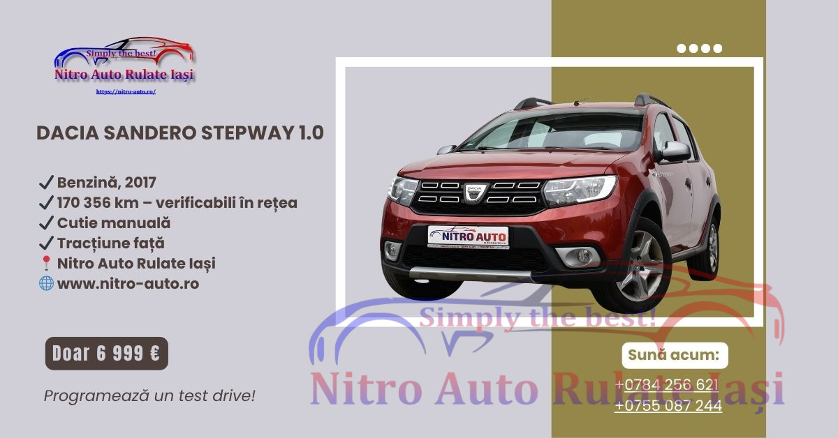 Dacia Sandero Stepway 1.0 Benzină 20