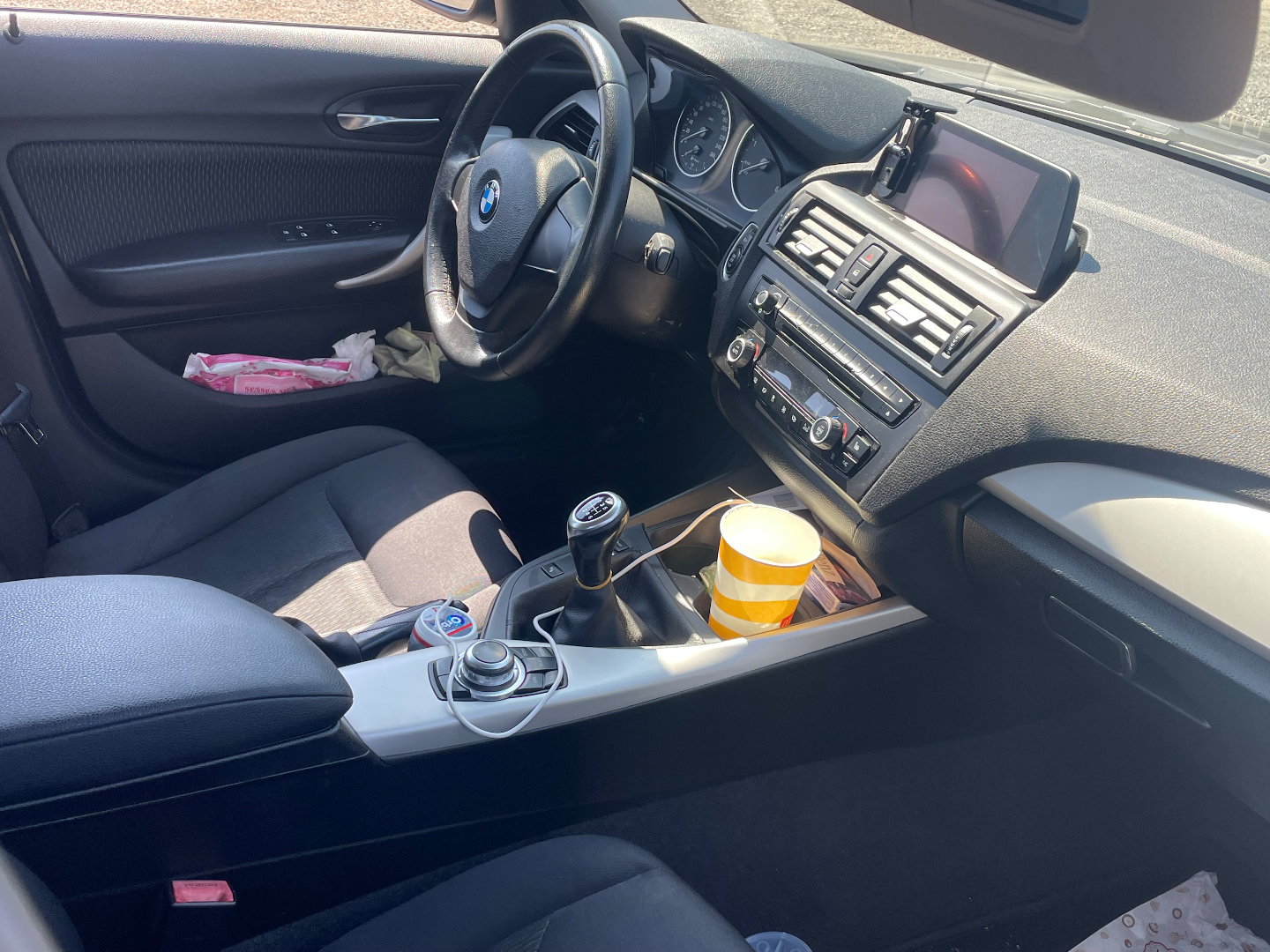 BMW Seria 1 Incalzire in scaune senzori de parcare față/spate cu afișaj Navi  3